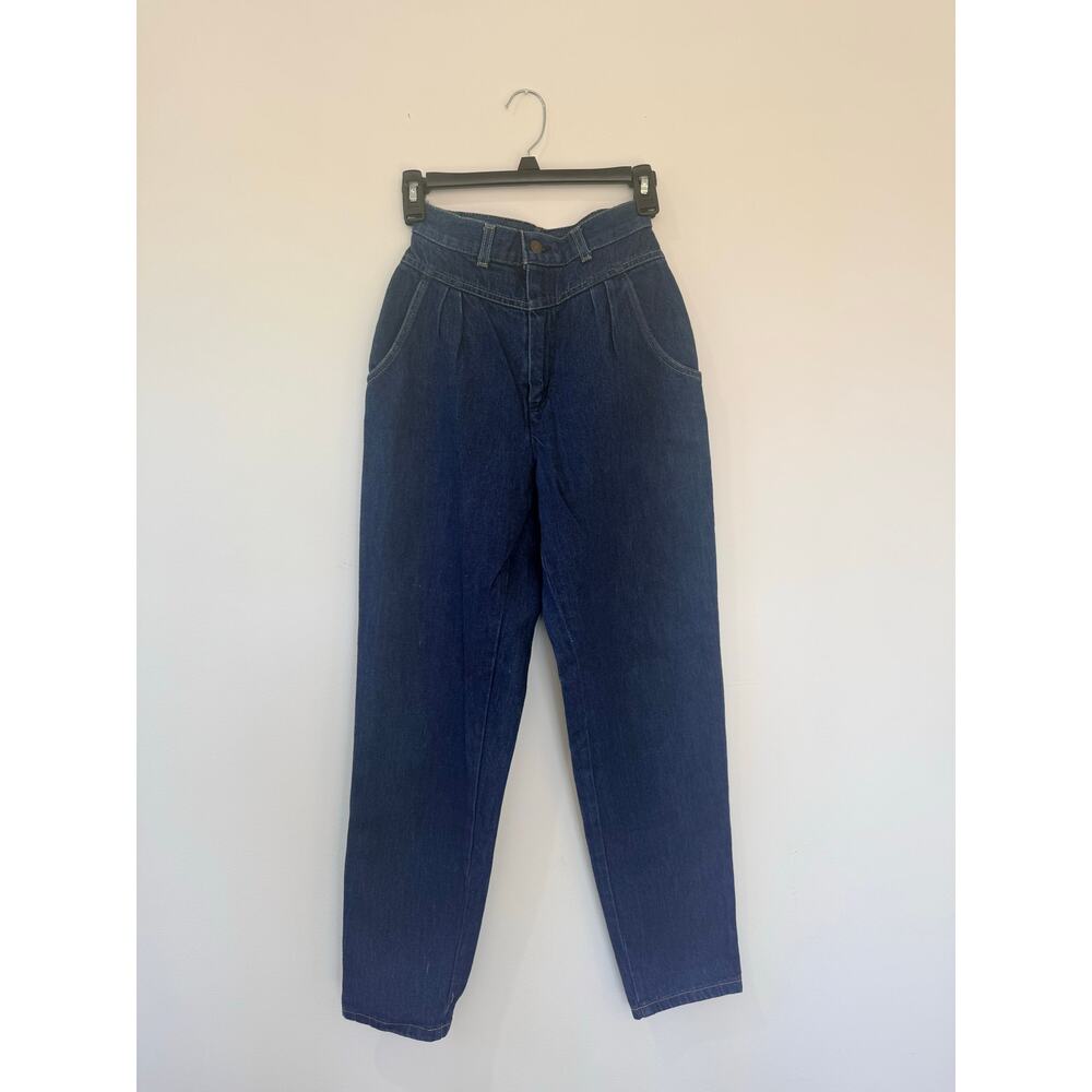 Vintage Levi’s High Waist Pleated Tapered Jeans – Made in USA